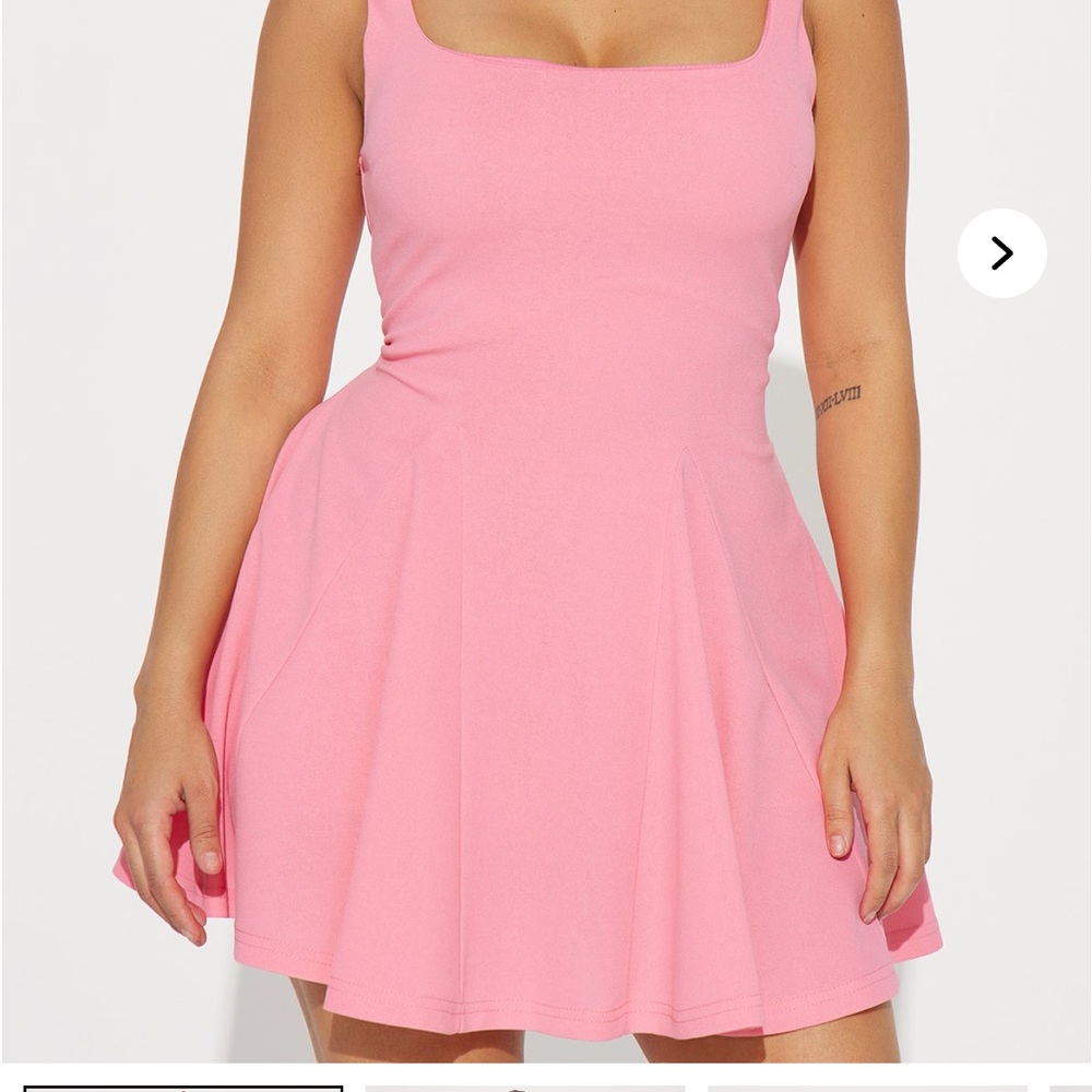 Pink Fashion Nova Dress New With Tag